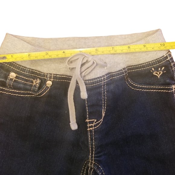 EUC | Justice Jeans | 3/4 Length | Elasticized Waist | Girl's | Size: 8R - Picture 3 of 10